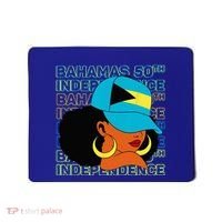 Bahamas 50th Independence Day Bahamian Flag Mousepad thumb 0