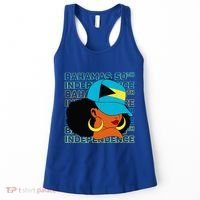 Bahamas 50th Independence Day Bahamian Flag Women's Tank Top thumb 0