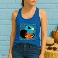 Bahamas 50th Independence Day Bahamian Flag Women's Tank Top thumb 2