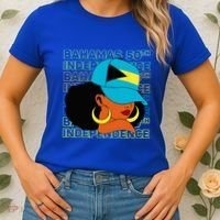 Bahamas 50th Independence Day Bahamian Flag Women's T-Shirt thumb 2