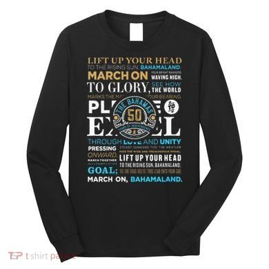 Bahamas 50th Independence Celebration Long Sleeve Shirt