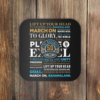Bahamas 50th Independence Celebration Coaster