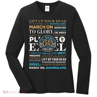 Bahamas 50th Independence Celebration Women's Long Sleeve Shirt