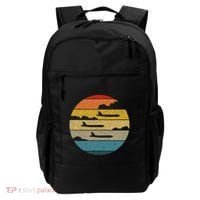 B 52 Stratofortress Silhouette Retro Sunset Airplane B52 Backpack thumb 0