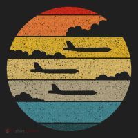 B 52 Stratofortress Silhouette Retro Sunset Airplane B52 Tumbler thumb 3