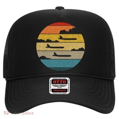 B 52 Stratofortress Silhouette Retro Sunset Airplane B52 Hat