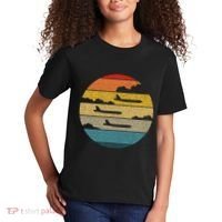 B 52 Stratofortress Silhouette Retro Sunset Airplane B52 Kids T-Shirt thumb 2