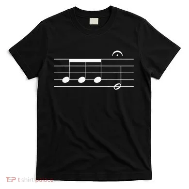 Beethoven 5th Symphony Notes Classical Music Composer T-Shirt
