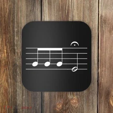 Beethoven 5th Symphony Notes Classical Music Composer Coaster