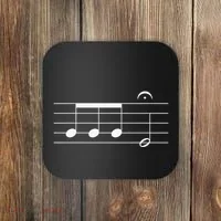 Beethoven 5th Symphony Notes Classical Music Composer Coaster thumb 0