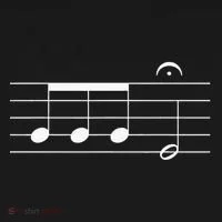 Beethoven 5th Symphony Notes Classical Music Composer Coaster thumb 2