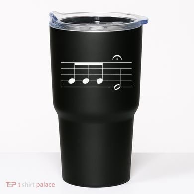 Beethoven 5th Symphony Notes Classical Music Composer Tumbler