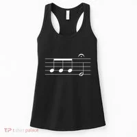Beethoven 5th Symphony Notes Classical Music Composer Women's Tank Top thumb 0