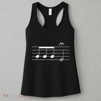 Beethoven 5th Symphony Notes Classical Music Composer Women's Tank Top thumb 3