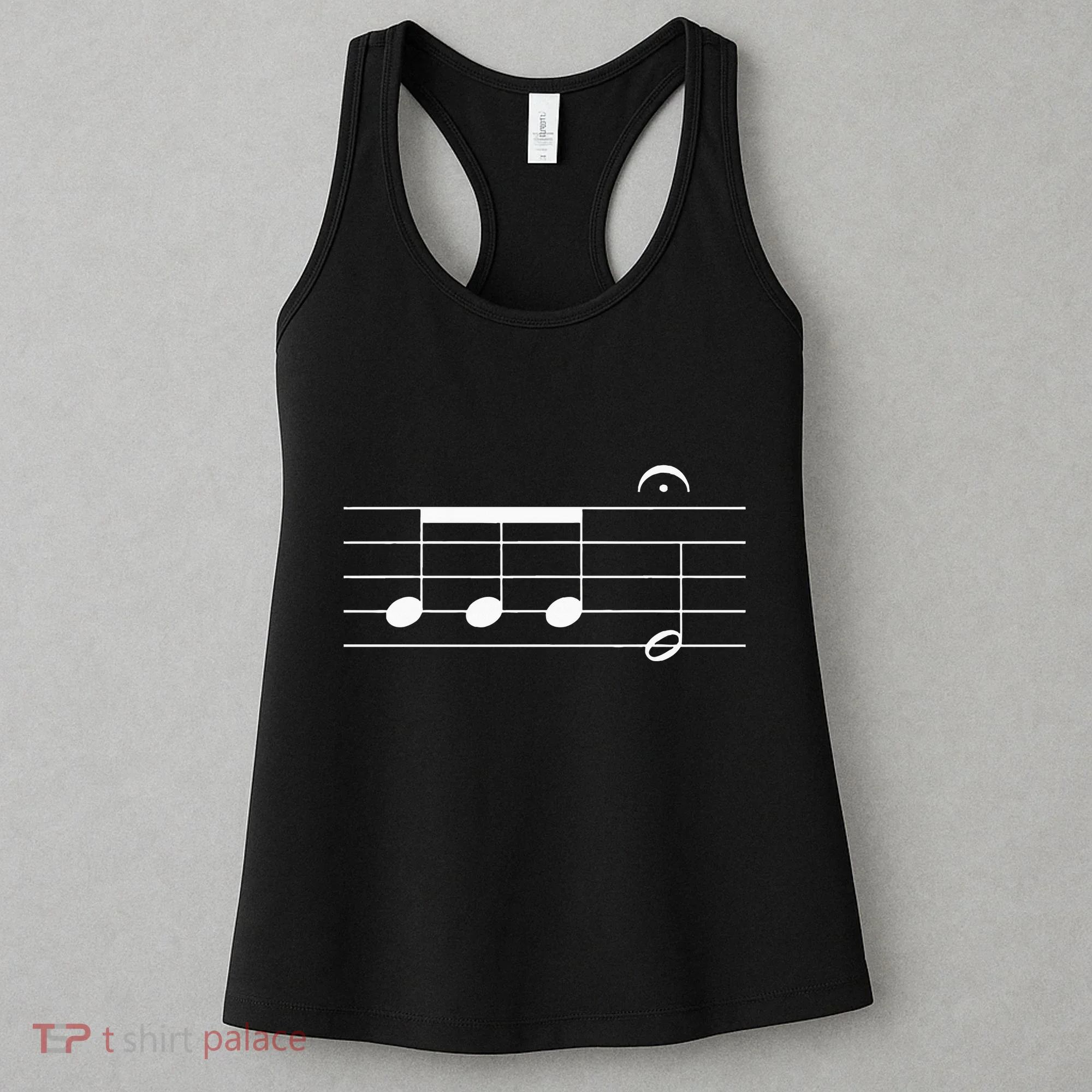 Beethoven 5th Symphony Notes Classical Music Composer Women's Tank Top