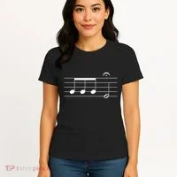 Beethoven 5th Symphony Notes Classical Music Composer Women's T-Shirt thumb 4