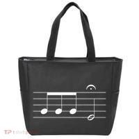 Beethoven 5th Symphony Notes Classical Music Composer Tote Bag thumb 0