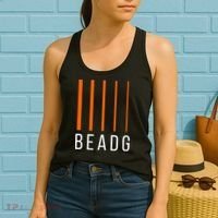 Beadg 5 String Bass Guitar Women's Tank Top thumb 2