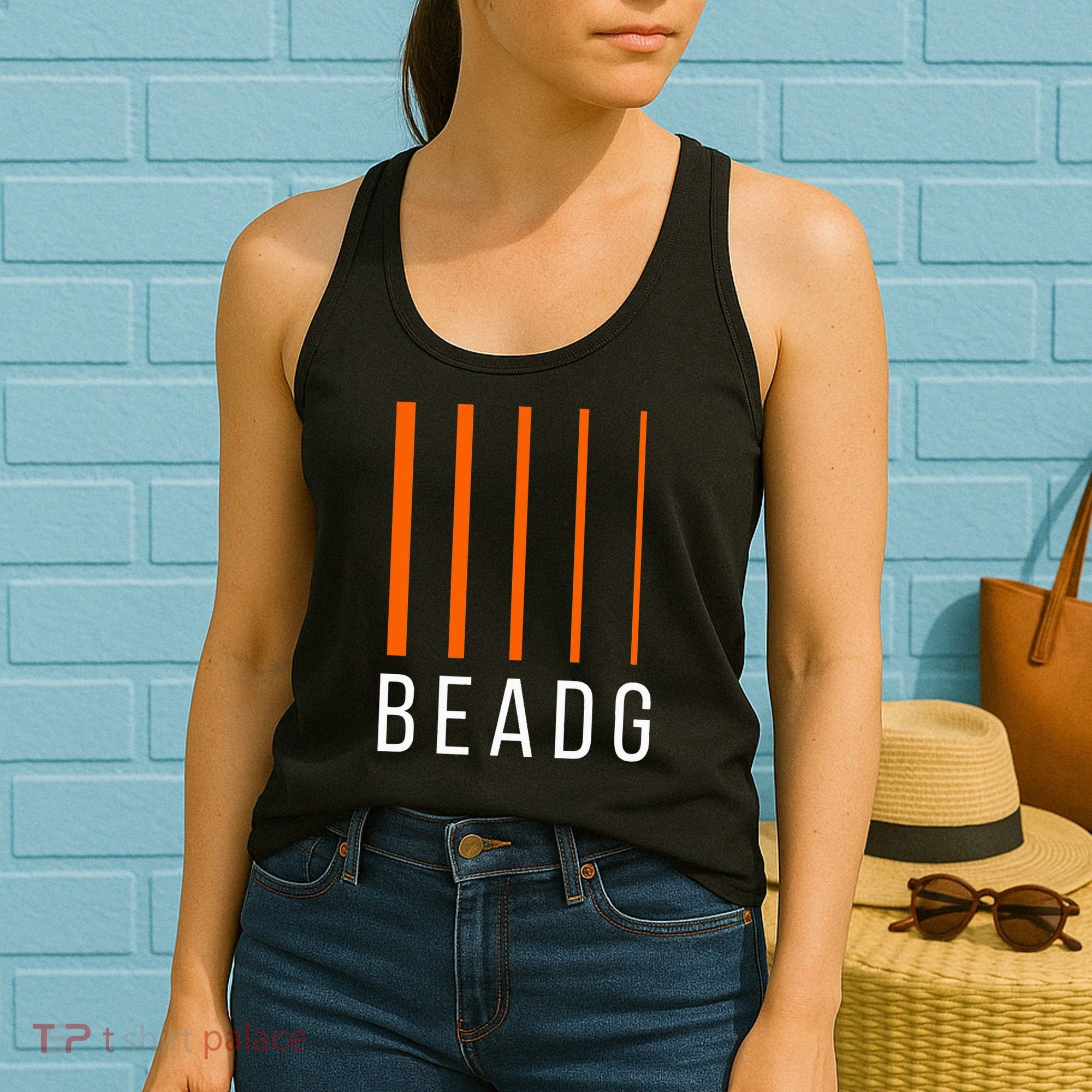 Beadg 5 String Bass Guitar Women's Tank Top