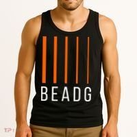 Beadg 5 String Bass Guitar Tank Top thumb 3