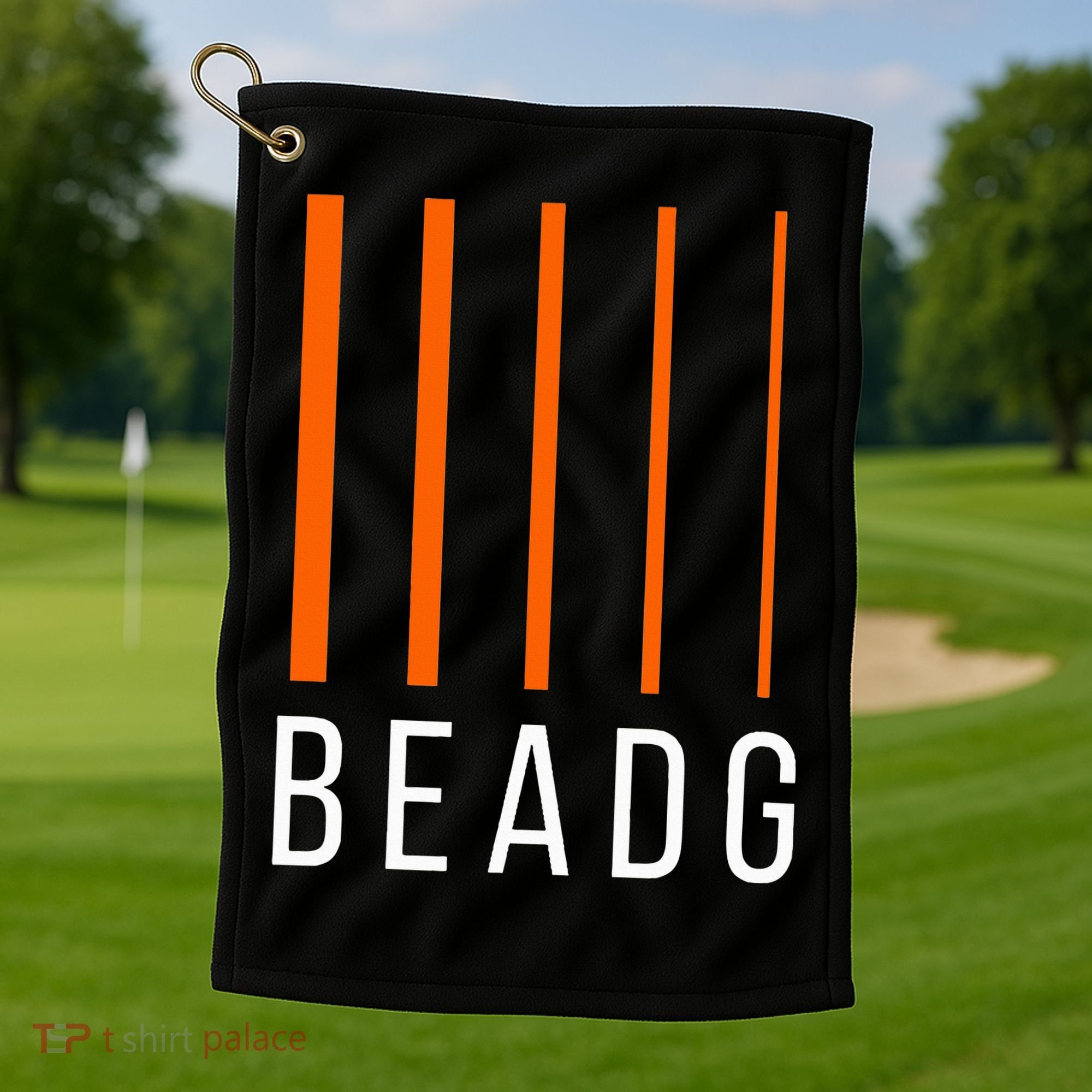 Beadg 5 String Bass Guitar Golf Towel
