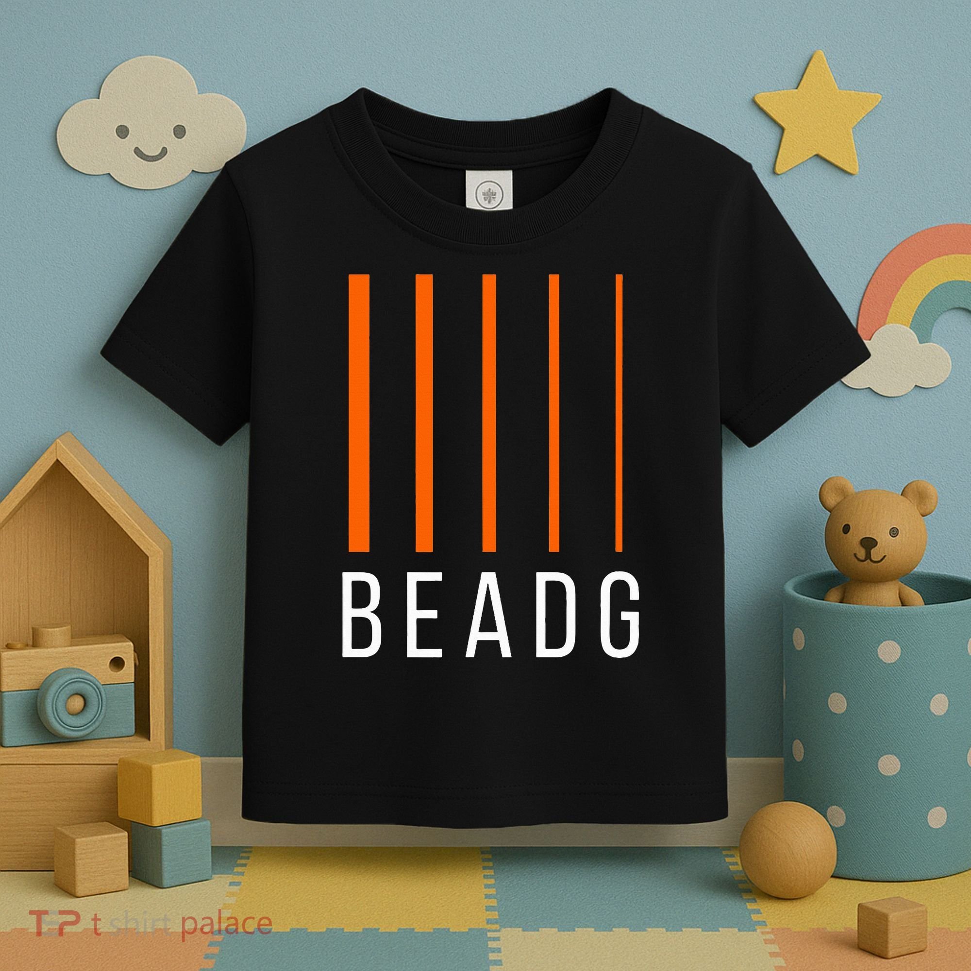 Beadg 5 String Bass Guitar Toddler T-Shirt