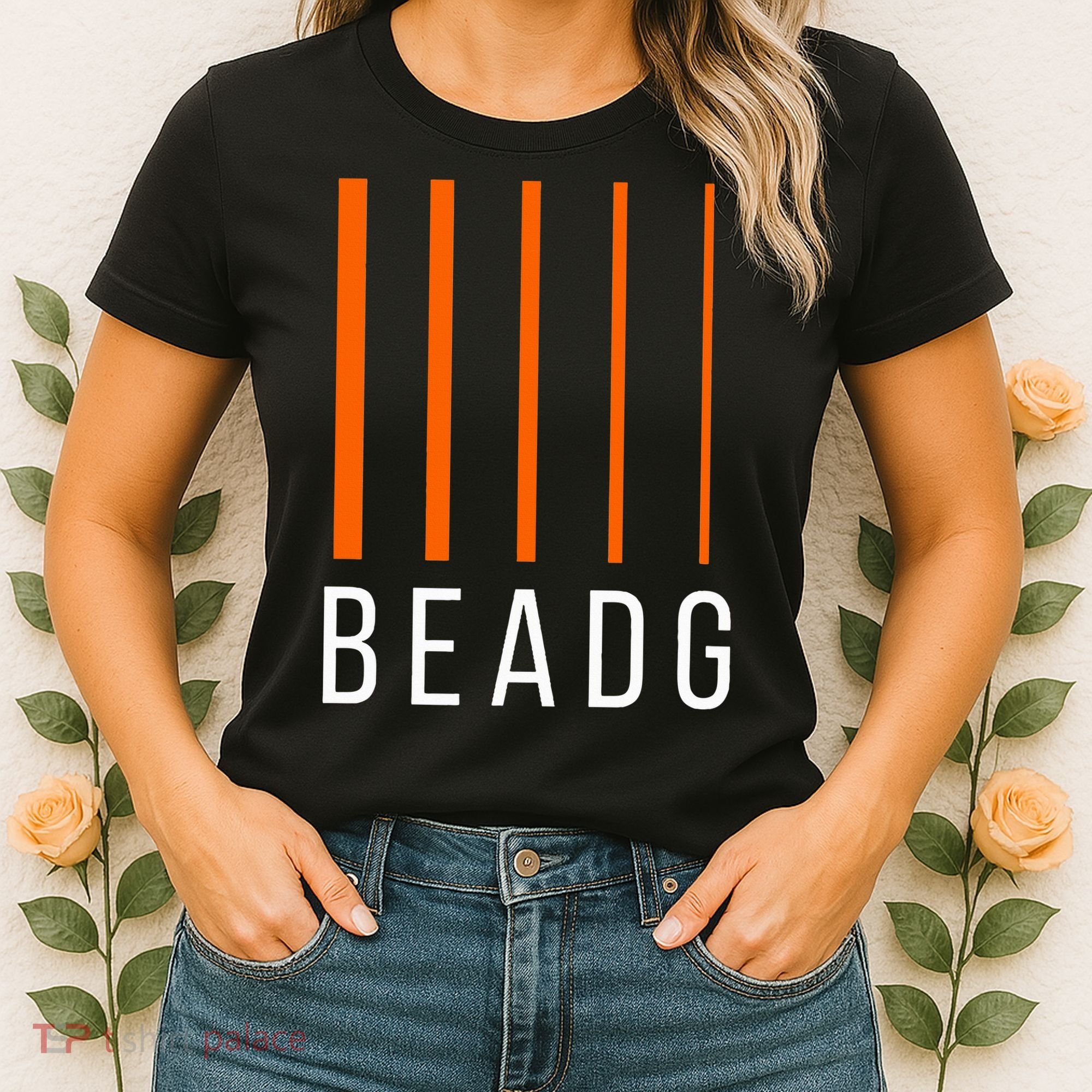 Beadg 5 String Bass Guitar Women's T-Shirt