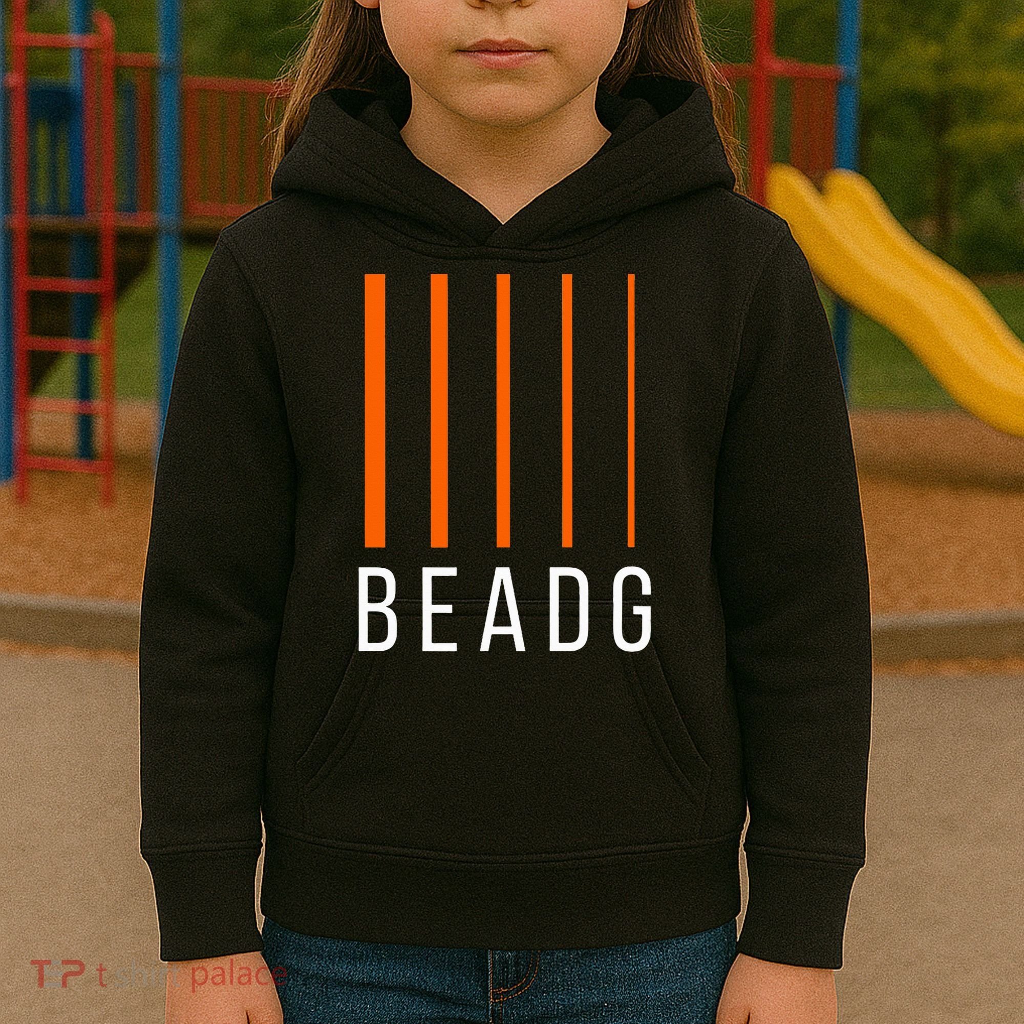 Beadg 5 String Bass Guitar Kids Hoodie
