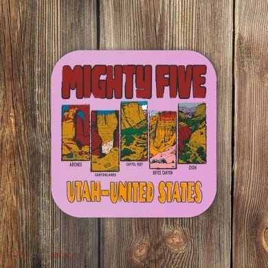 Big 5 Utah Mighty Five National Park Coaster