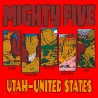 Big 5 Utah Mighty Five National Park Santa Hat thumb 1