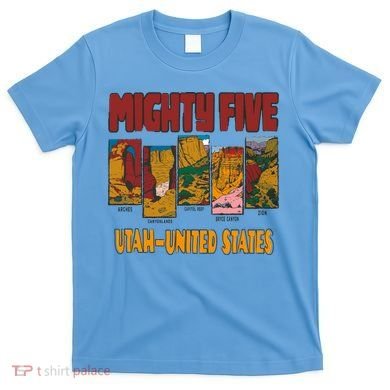 Big 5 Utah Mighty Five National Park T-Shirt