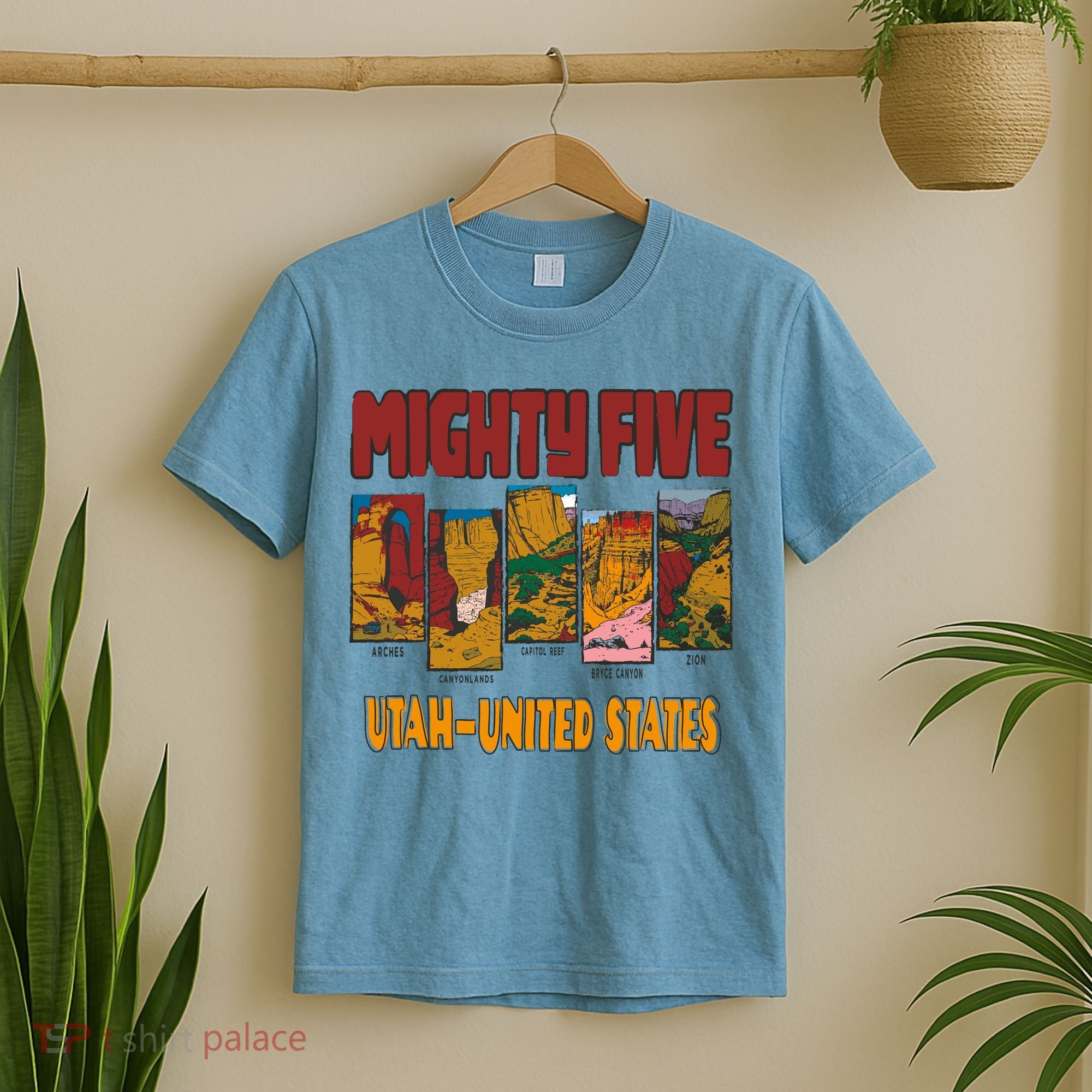 Big 5 Utah Mighty Five National Park T-Shirt