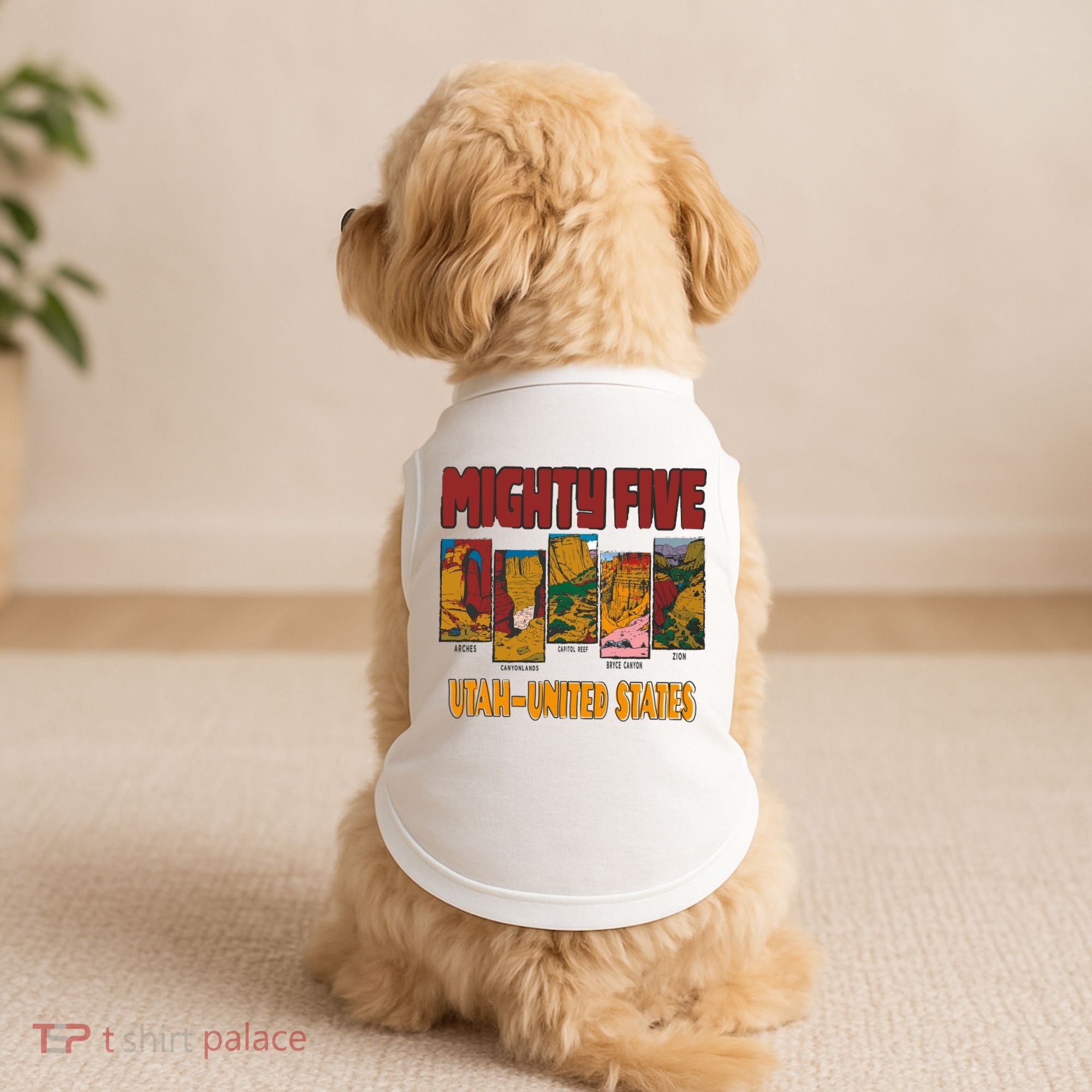 Big 5 Utah Mighty Five National Park Doggie Tank