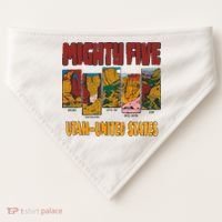 Big 5 Utah Mighty Five National Park USA-Made Doggie Bandana thumb 0