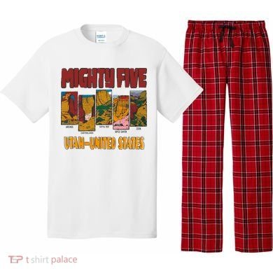 Big 5 Utah Mighty Five National Park Pajama Set