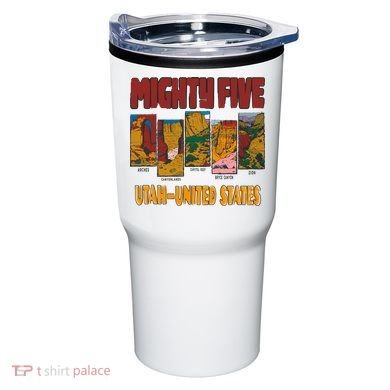 Big 5 Utah Mighty Five National Park Tumbler