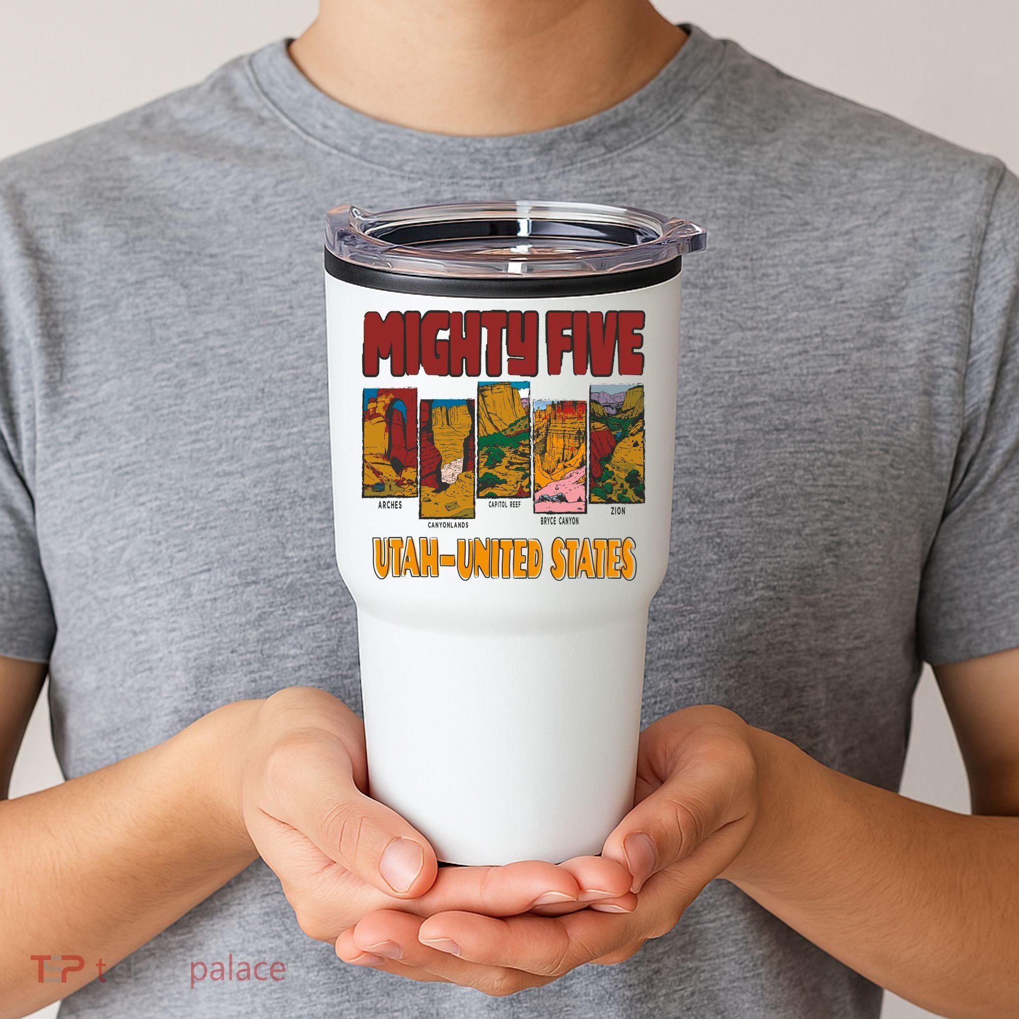 Big 5 Utah Mighty Five National Park Tumbler