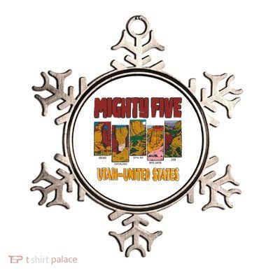 Big 5 Utah Mighty Five National Park Ornament