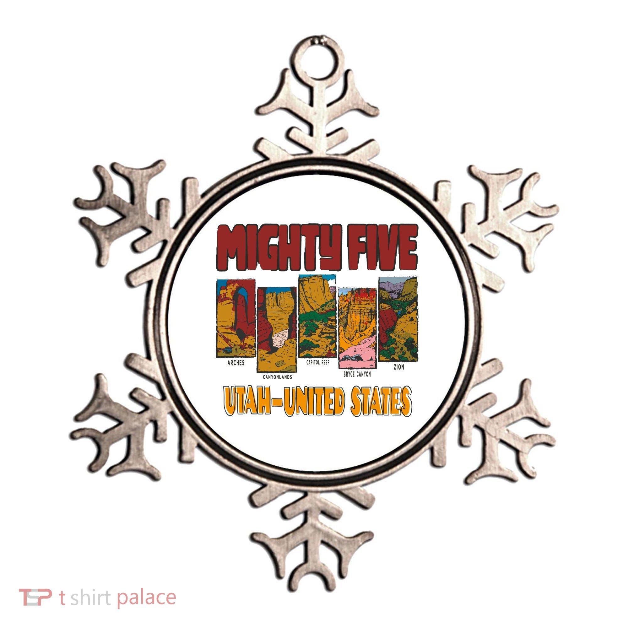 Big 5 Utah Mighty Five National Park Ornament