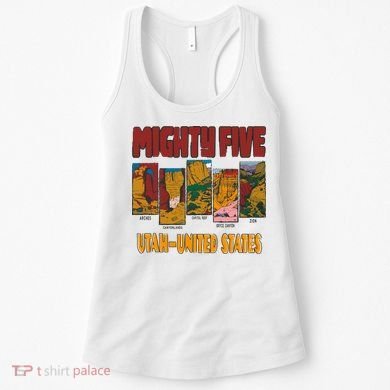 Big 5 Utah Mighty Five National Park Women's Tank Top