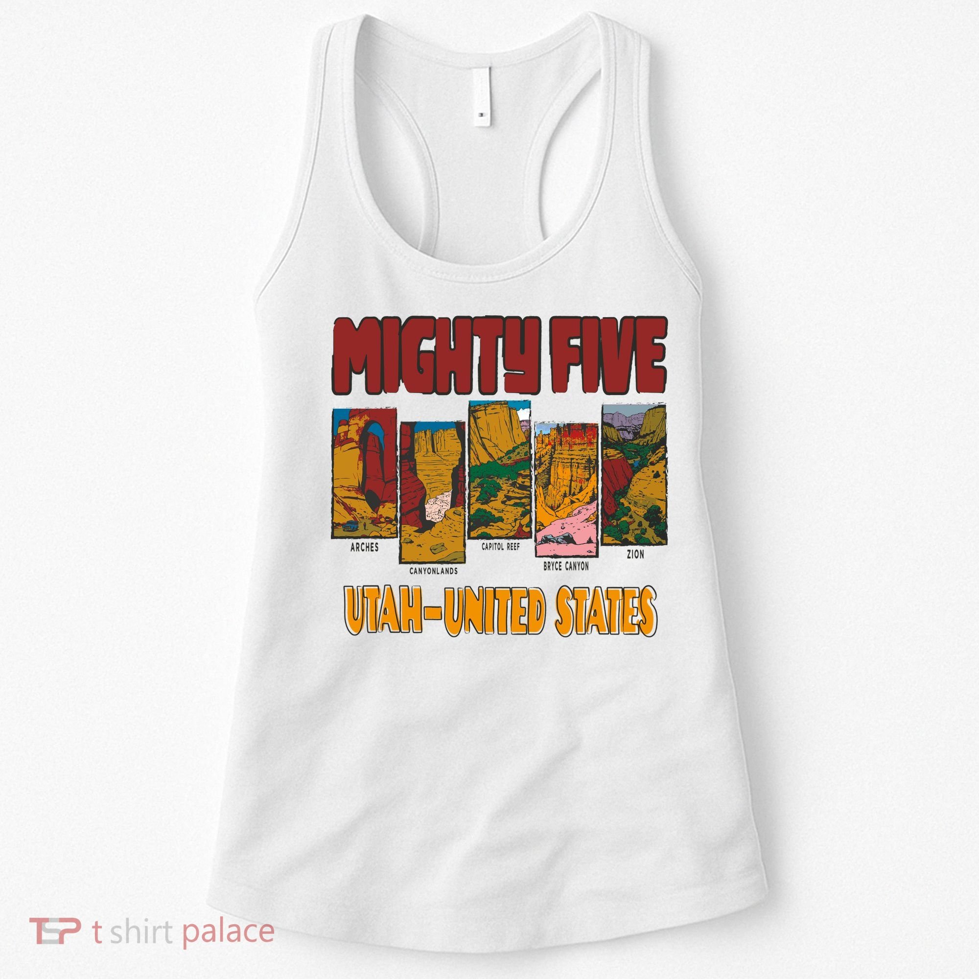 Big 5 Utah Mighty Five National Park Women's Tank Top