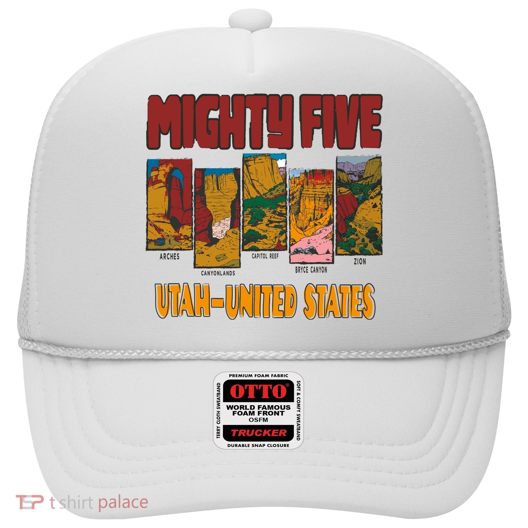 Big 5 Utah Mighty Five National Park Hat