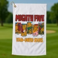 Big 5 Utah Mighty Five National Park Golf Towel thumb 1