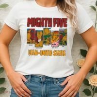 Big 5 Utah Mighty Five National Park Women's T-Shirt thumb 2