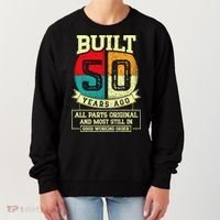 Built 50 Years Ago All Parts Original 50th Birthday Women's Sweatshirt thumb 0