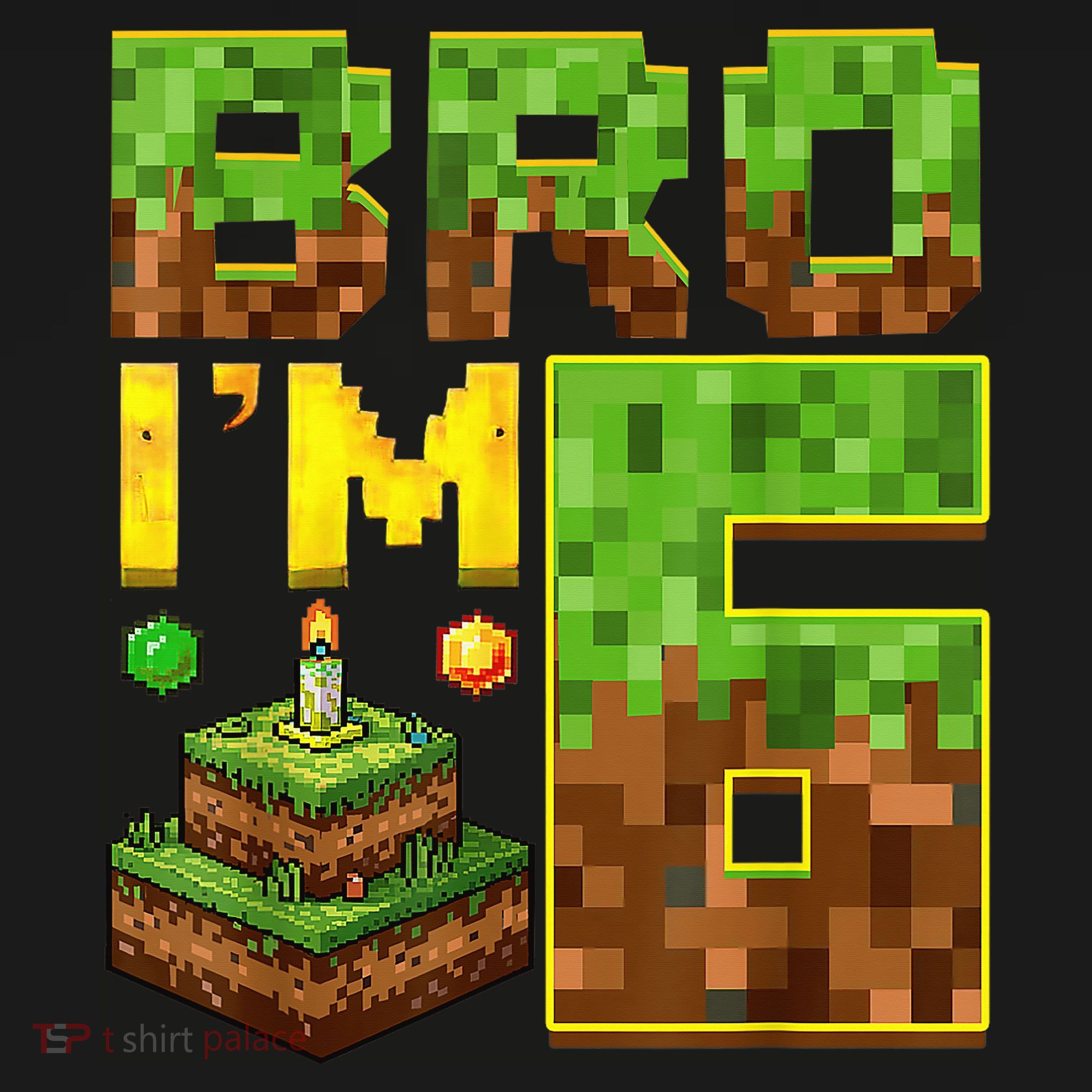 Boy 6th Birthday Boy Bro I’M 6 Year Old Gamer Pixel Women's Hoodie