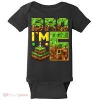 Boy 6th Birthday Boy Bro I’M 6 Year Old Gamer Pixel Baby Bodysuit thumb 0