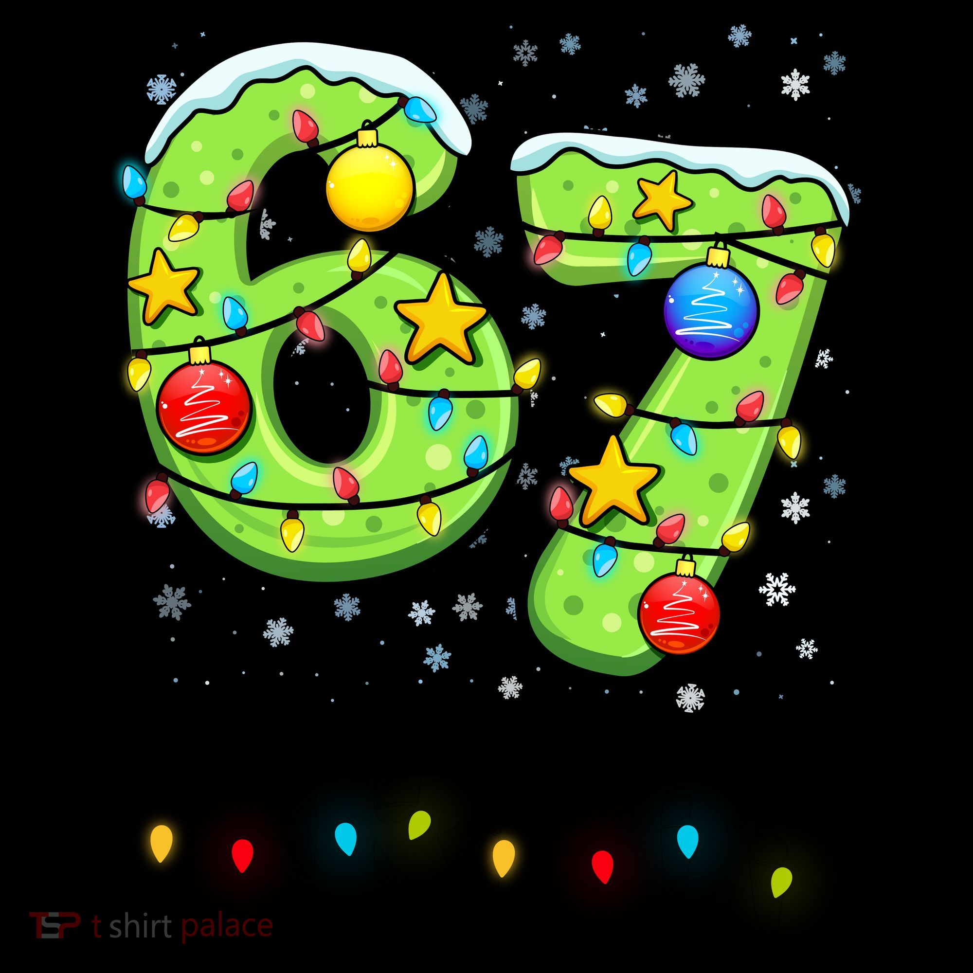 Bruh 67 Christmas Six Seven 6-7 Meme Funny Coffee Mug