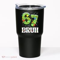 Bruh 67 Christmas Six Seven 6-7 Meme Funny Tumbler thumb 0
