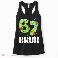 Bruh 67 Christmas Six Seven 6-7 Meme Funny Women's Tank Top thumb 0
